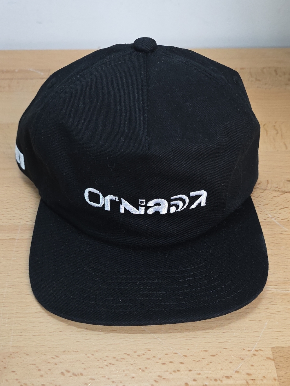 Armada Hat Black Embroidered Logo C